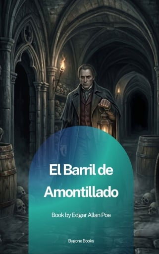 Portada del libro «El Barril de Amontillado», de Edgar Allan Poe