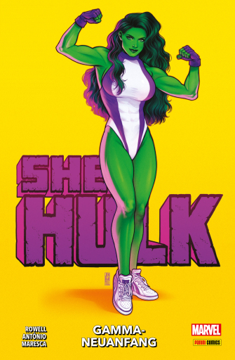 Portada del libro «SHE-HULK N.1 - GAMMA-NEUANFANG», de Rainbow Rowell
