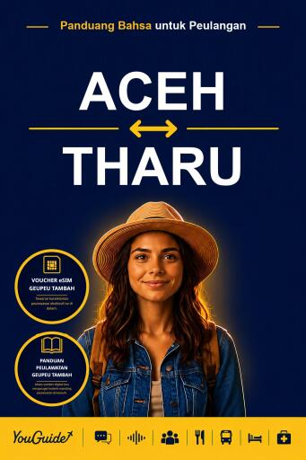 Portada del libro «The Language Guide for Travelers - Acehnese to Tharu», de YouGuide