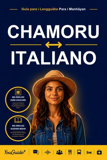Portada del libro «The Language Guide for Travelers - Chamorro to Italian», de YouGuide