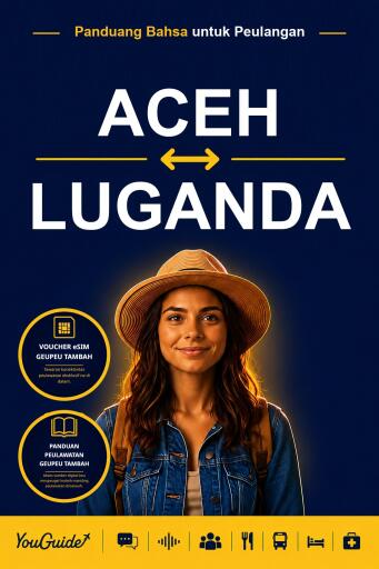 Portada del libro «The Language Guide for Travelers - Acehnese to Luganda», de YouGuide