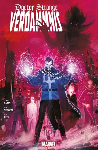 Portada del libro «Doctor Strange: Verdammnis», de Donny Cates