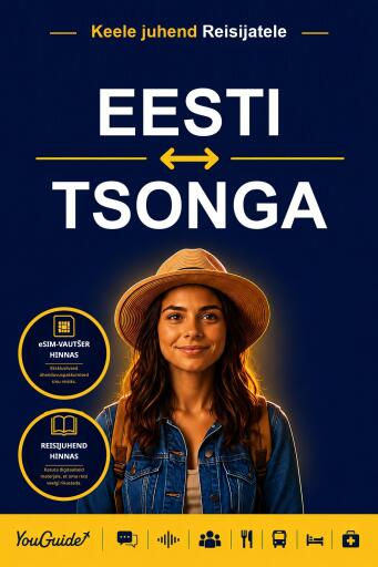 Portada del libro «The Language Guide for Travelers - Estonian to Tsonga», de YouGuide