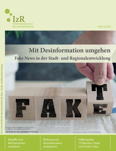 Portada del libro «Informationen zur Raumentwicklung 2025/4»