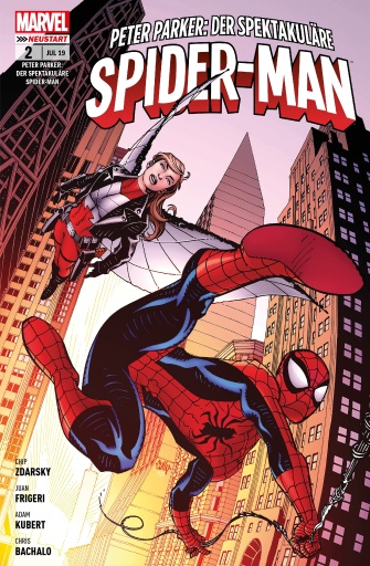 Portada del libro «Peter Parker: Der spektakuläre Spider-Man 2 - Heimkehr», de Chip Zdarsky