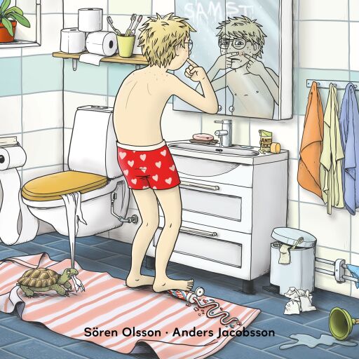 Portada del libro «Berts bekännelser», de Sören Olsson, Anders Jacobsson
