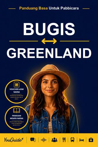 Portada del libro «The Language Guide for Travelers - Buginese to Greenlandic», de YouGuide