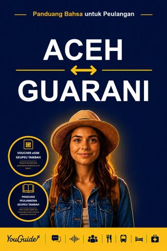 Portada del libro «The Language Guide for Travelers - Acehnese to Guarani», de YouGuide