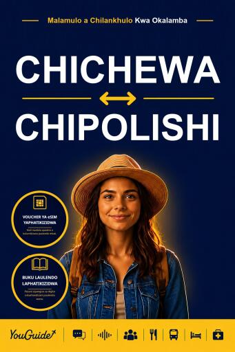 Portada del libro «The Language Guide for Travelers - Chichewa to Polish», de YouGuide