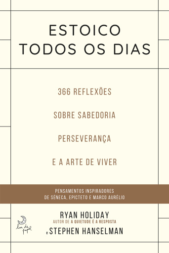 Portada del libro «Estoico Todos os Dias», de Ryan Holiday, Stephen Hanselman