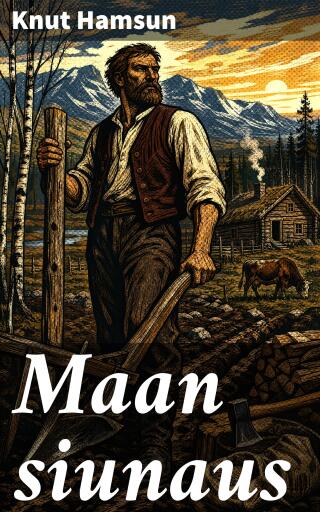 Portada del libro «Maan siunaus», de Knut Hamsun