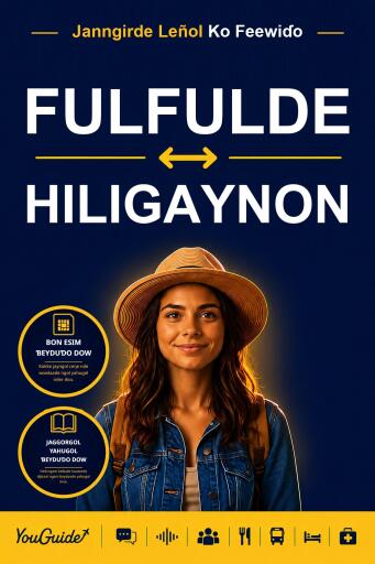 Portada del libro «The Language Guide for Travelers - Fulani to Hiligaynon», de YouGuide