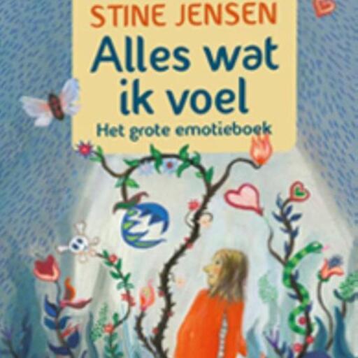 Portada del audiolibro «Alles wat ik voel», de Stine Jensen