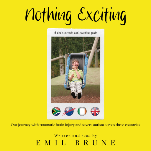 Portada del audiolibro «Nothing Exciting», de Emil Brune