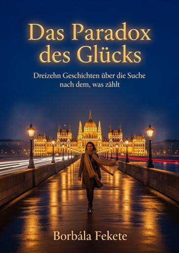Portada del libro «Das Paradox des Glücks», de Borbála Fekete
