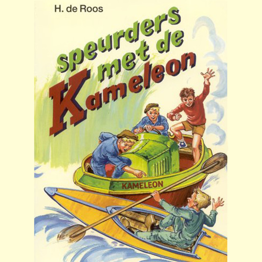 Portada del audiolibro «Speurders met de Kameleon», de Hotze de Roos