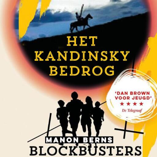 Portada del audiolibro «Het Kandinsky bedrog», de Manon Berns