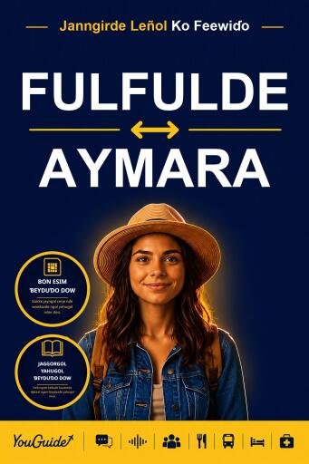 Portada del libro «The Language Guide for Travelers - Fulani to Aymara», de YouGuide