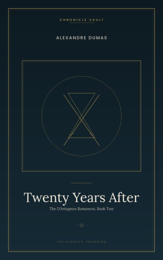 Portada del libro «Twenty Years After», de Alexandre Dumas