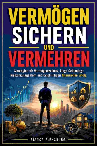 Portada del libro «Vermögen sichern und vermehren», de Bianca Flensburg