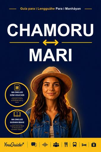 Portada del libro «The Language Guide for Travelers - Chamorro to Mari», de YouGuide
