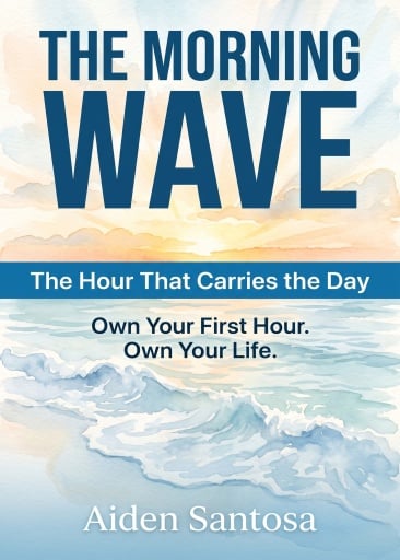 Portada del libro «The Morning Wave», de Aiden Santosa