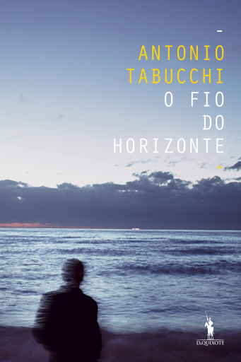 Portada del libro «O Fio do Horizonte», de Antonio Tabucchi