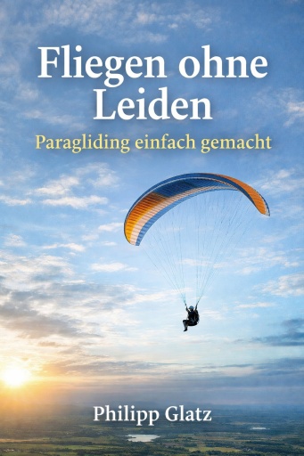Portada del libro «Fliegen ohne Leiden», de Philipp Glatz