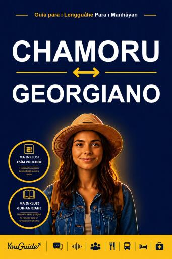Portada del libro «The Language Guide for Travelers - Chamorro to Georgian», de YouGuide