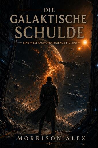 Portada del libro «die galaktische schulde», de MORRISON ALEX