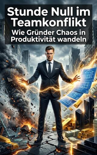 Portada del libro «Stunde Null im Teamkonflikt», de Lena Aurenhain