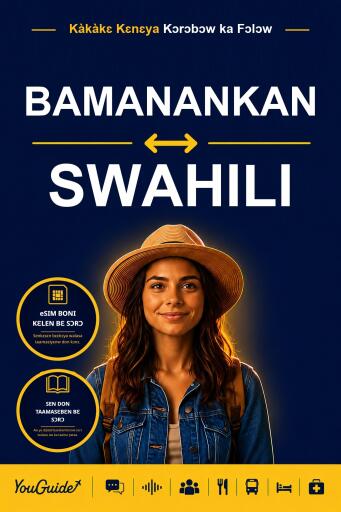 Portada del libro «The Language Guide for Travelers - Bambara to Swahili», de YouGuide