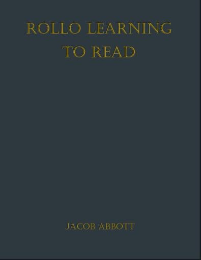 Rollo Learning to Read