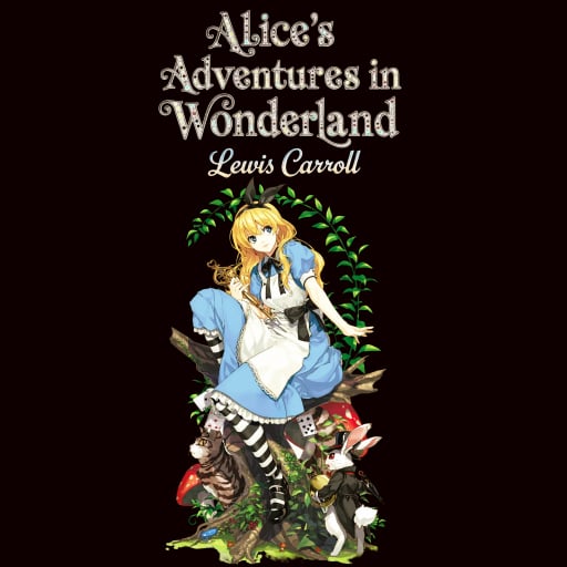 Portada del audiolibro «Alice's Adventures in Wonderland», de Lewis Carroll