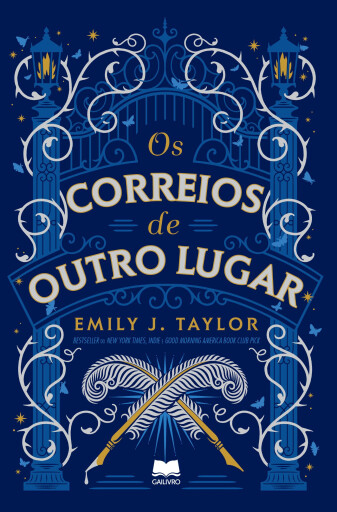 Portada del libro «Os Correios de Outro Lugar», de Emily J. Taylor