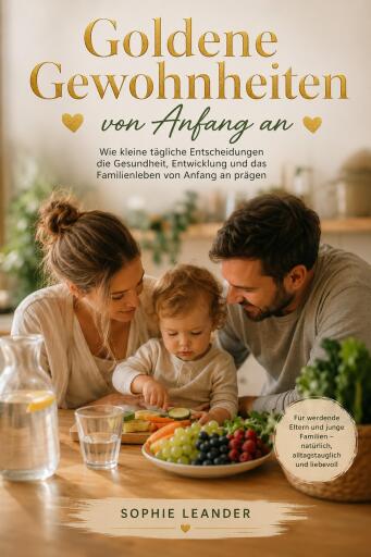 Portada del libro «Goldene Gewohnheiten von Anfang an», de Sophie Leander