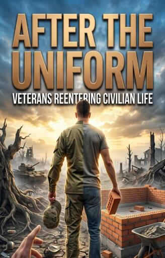 Portada del libro «After the Uniform», de Eleanor Brooks