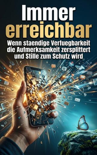 Portada del libro «Immer erreichbar», de Miriam Brandt