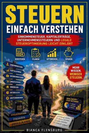 Portada del libro «Steuern einfach verstehen», de Bianca Flensburg