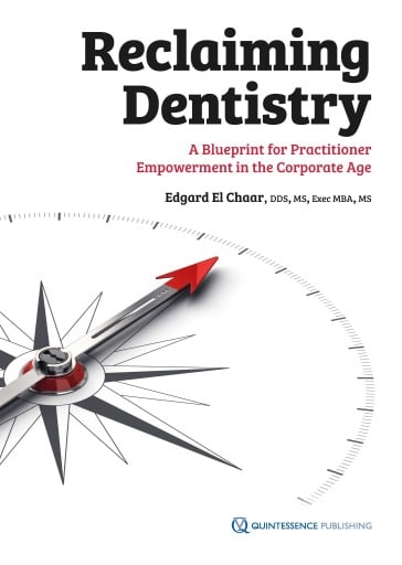 Portada del libro «Reclaiming Dentistry», de Edgard El Chaar
