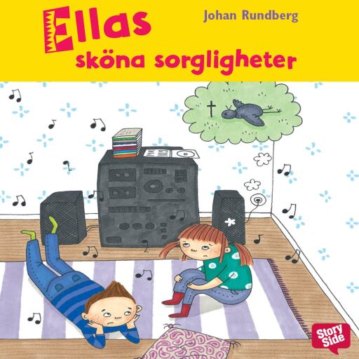Portada del audiolibro «Ellas sköna sorgligheter», de Johan Rundberg