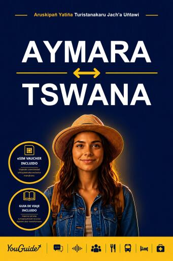 Portada del libro «The Language Guide for Travelers - Aymara to Tswana», de YouGuide