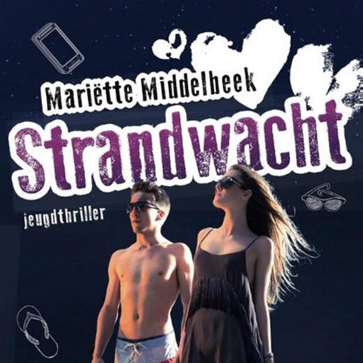 Portada del audiolibro «Strandwacht», de Mariette Middelbeek