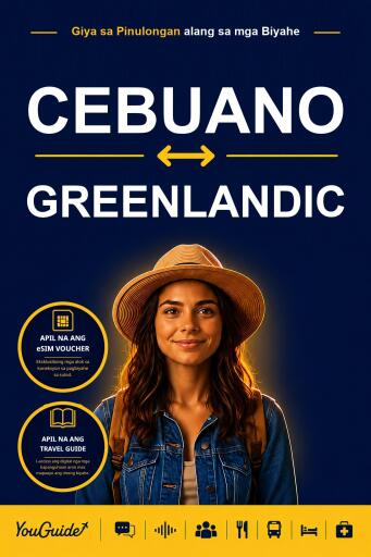 Portada del libro «The Language Guide for Travelers - Cebuano to Greenlandic», de YouGuide