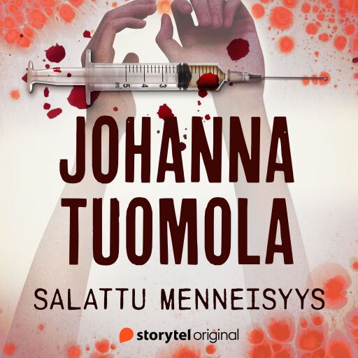 Portada del audiolibro «Salattu menneisyys», de Johanna Tuomola