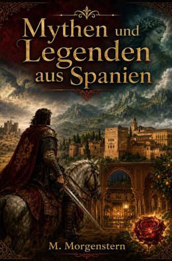 Portada del libro «Mythen und Legenden aus Spanien», de M. Morgenstern