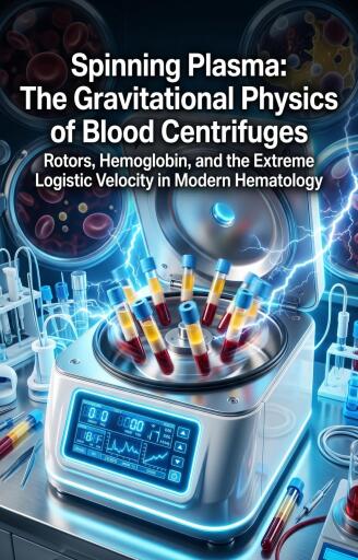 Portada del libro «Spinning Plasma: The Gravitational Physics of Blood Centrifuges», de Alexander Jackson