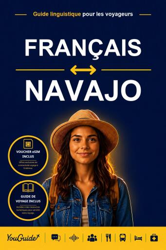Portada del libro «The Language Guide for Travelers - French to Navajo», de YouGuide