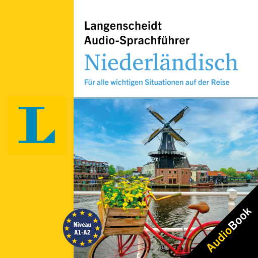 Portada del audiolibro «Langenscheidt Audio-Sprachführer Niederländisch», de Langenscheidt-Redaktion