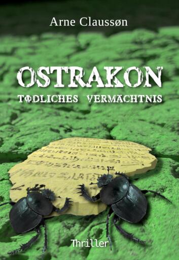 Portada del libro «Ostrakon», de Arne Claussøn